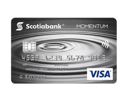 Scotia Momentum Visa Card (for students) credit card